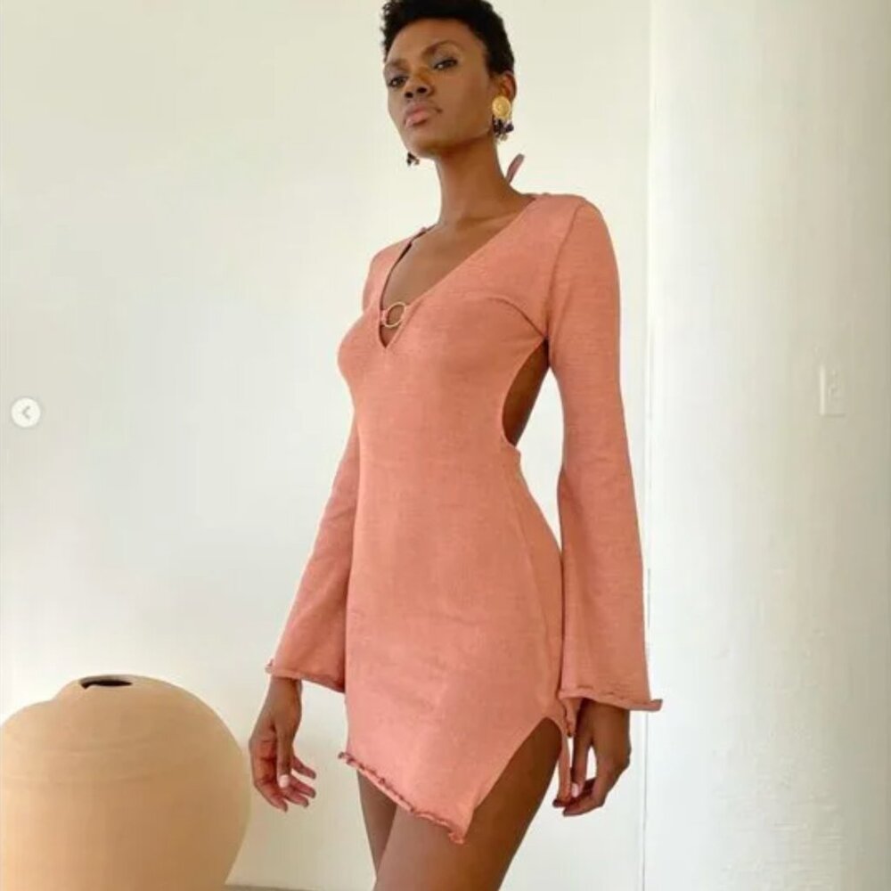 SAVANNAH MORROW Yara Dress - Rose - S